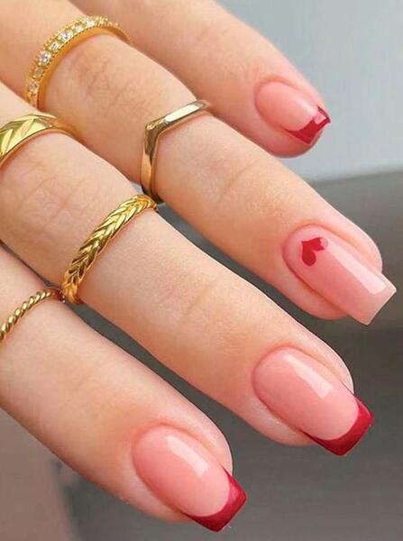 عکس طرح ناخن مربعی