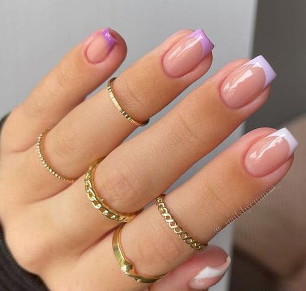 عکس طرح ناخن مربعی