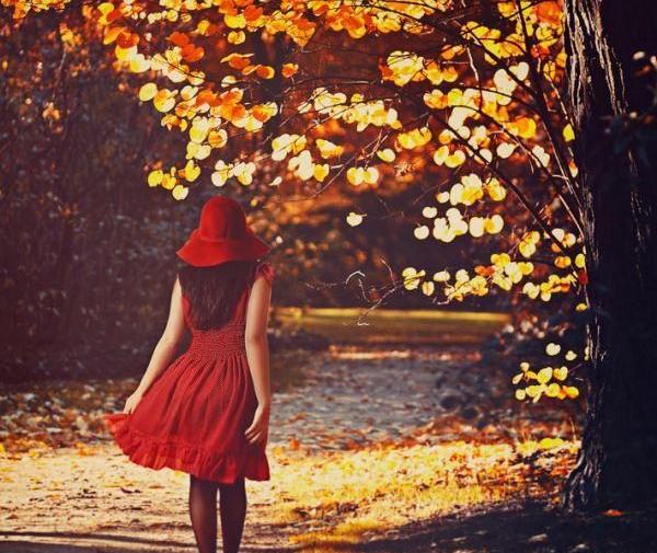 عکس نوشته دخترونه خاص پاییزی