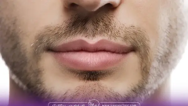 عکس لب مردانه
