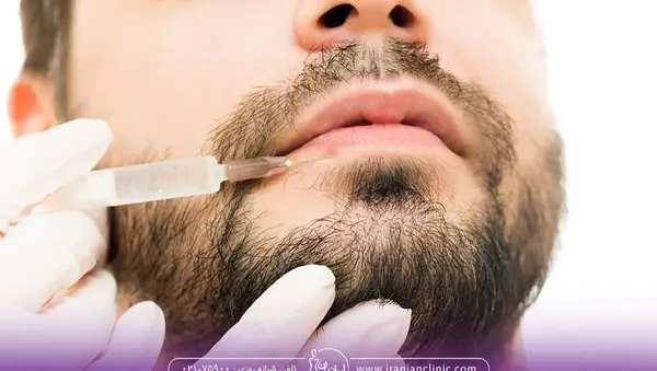 عکس لب مردانه