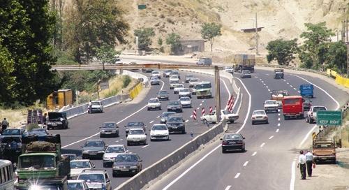عکس جاده جاجرود