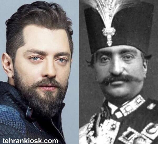 عکس جیران همسر ناصرالدین