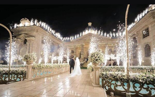 عکس عروسی مارمولک