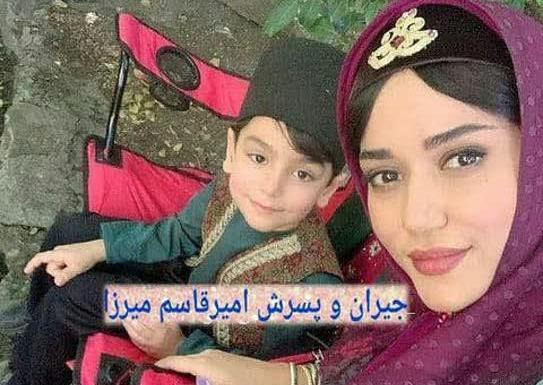 عکس جیران همسر محمد حسن خان قاجار