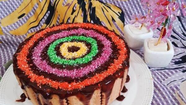 عکس ایده برای کیک یخچالی
