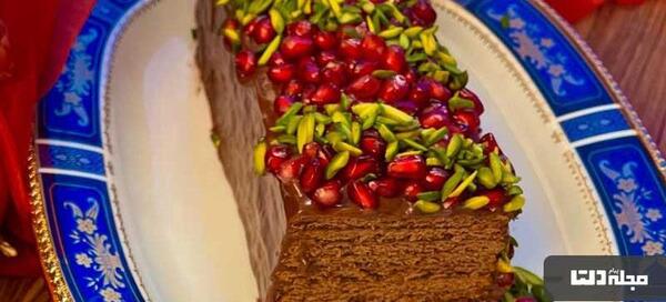 عکس ایده برای کیک یخچالی