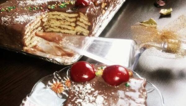 عکس ایده برای کیک یخچالی