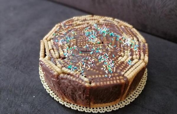 عکس ایده برای کیک یخچالی