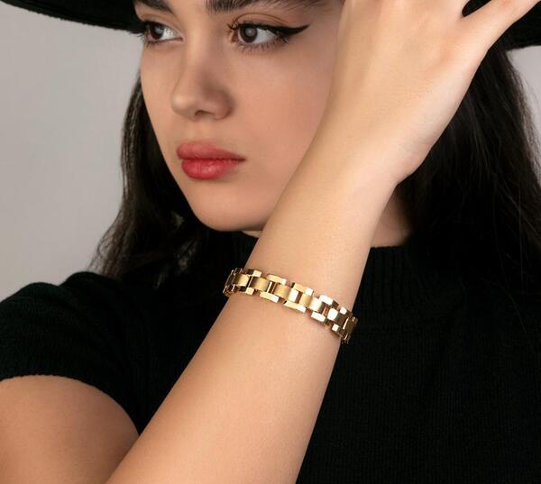 عکس دستبند رولکس زنانه