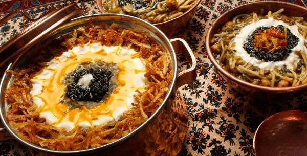 عکس قابلمه آش رشته