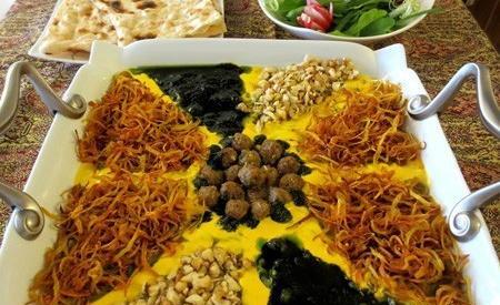 عکس قابلمه آش رشته