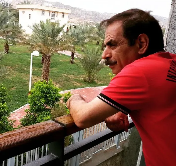 عکس همسر قدرت الله ایزدی
