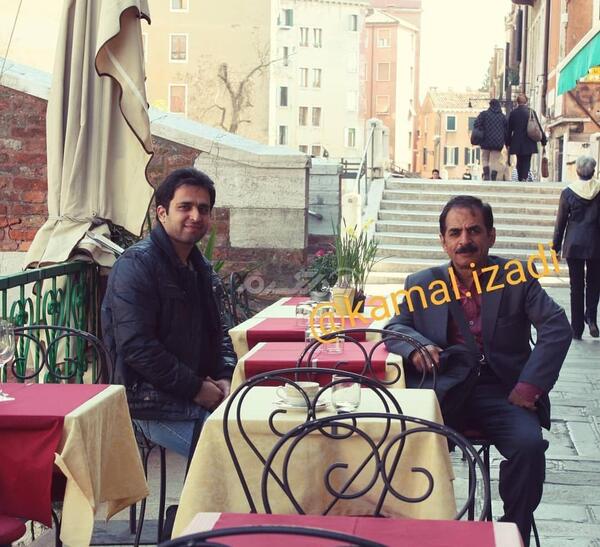 عکس همسر قدرت الله ایزدی