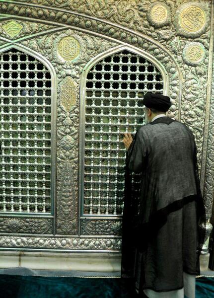 عکس ضریح حرم امام رضا