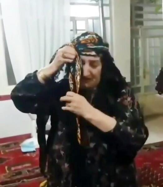 عکس روسری لری گلونی