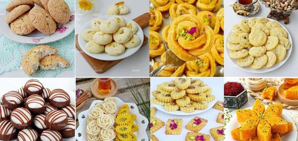 عکس شیرینی صبحانه