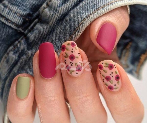 عکس طراحی ناخن های زیبا