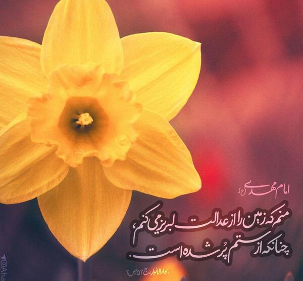 عکس نوشته برای ظهور مهدی