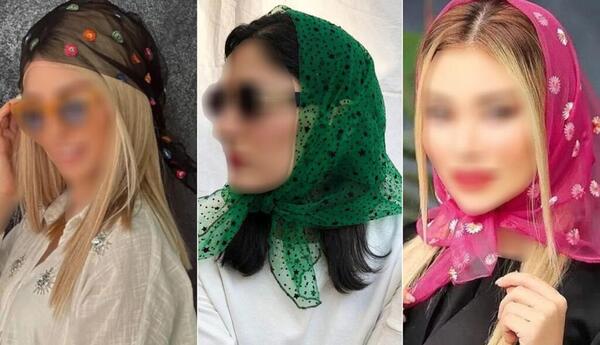 عکس روسری کوتاه دخترانه