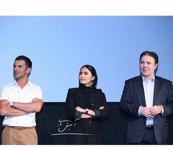 عکس الناز شاکردوست در آتیش بازی