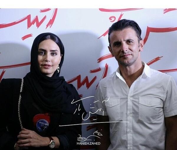 عکس الناز شاکردوست در آتیش بازی