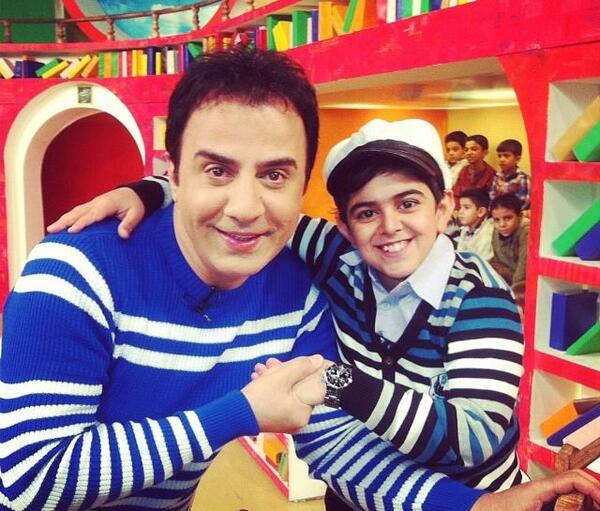 عکسهای امیر محمد و عمو پورنگ