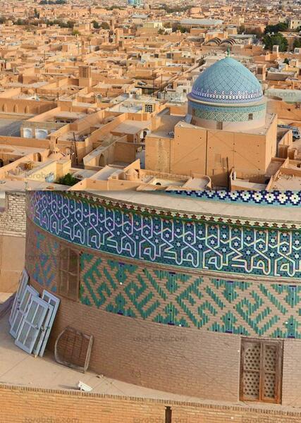 عکس آسمان یزد