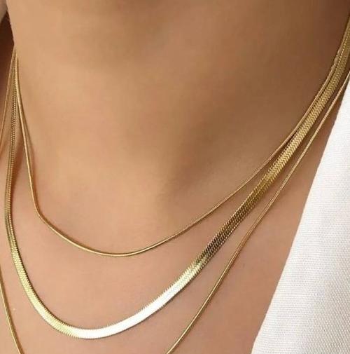 عکس گردنبند زنجیری