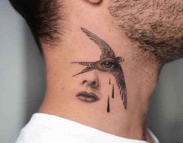 عکس مدل تاتو مردانه ساده