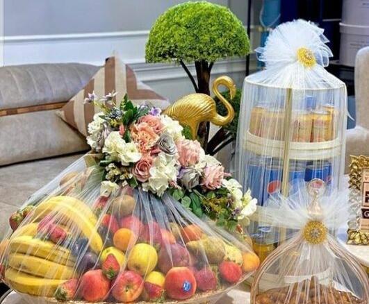عکس ایده تزیین وسایل شب یلدا برای عروس