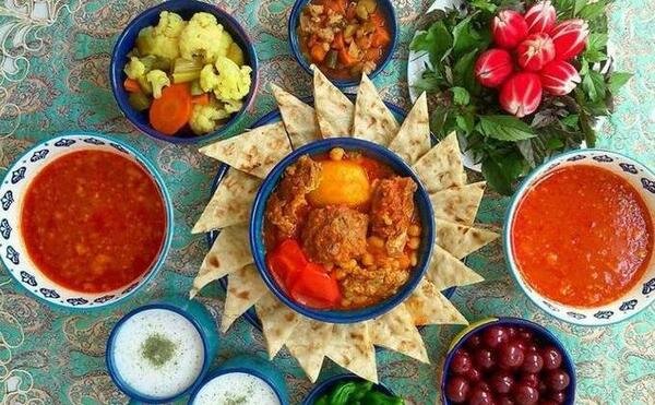 عکس از تزیین آبگوشت