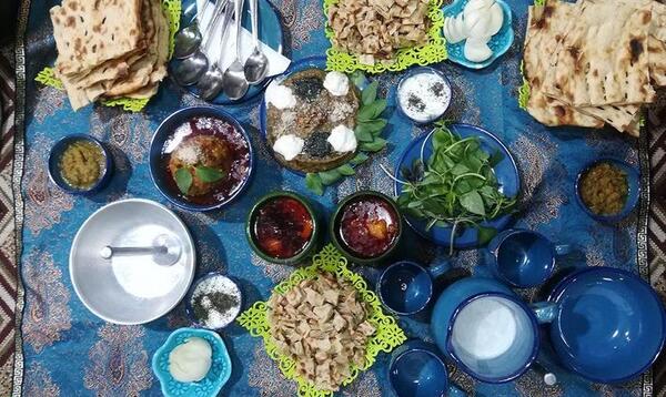 عکس از تزیین آبگوشت