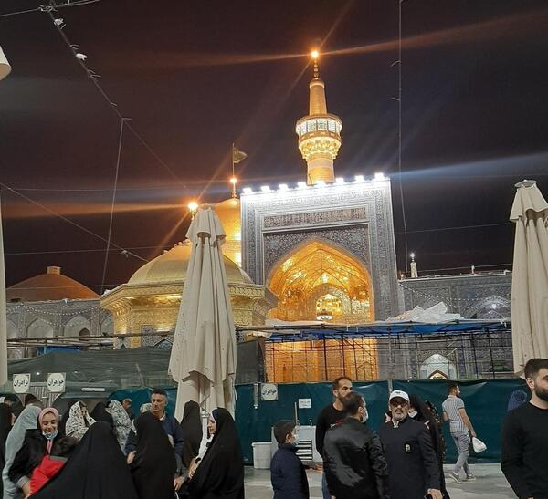 عکس نوشته نائب الزیاره امام رضا