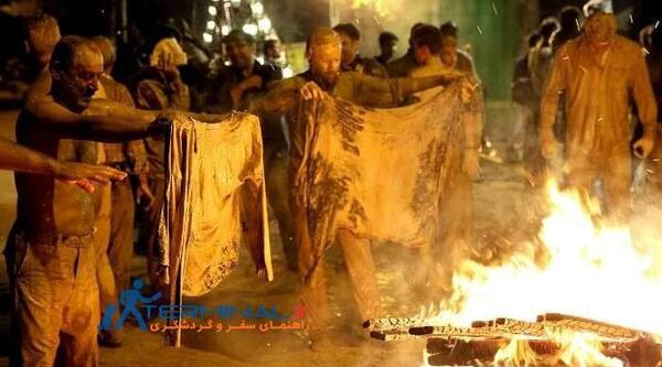 عکس چهارشنبه سوری در مشهد