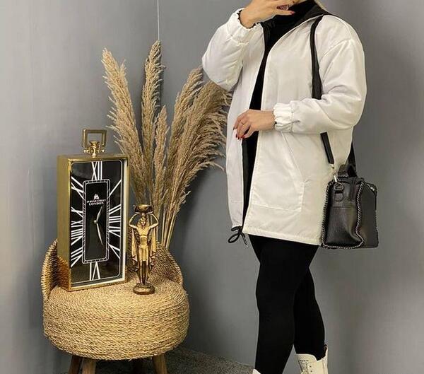 عکس کاپشن کوتاه زنانه