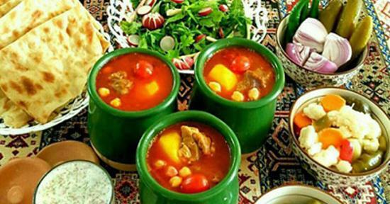 عکس غذای سنتی ایران