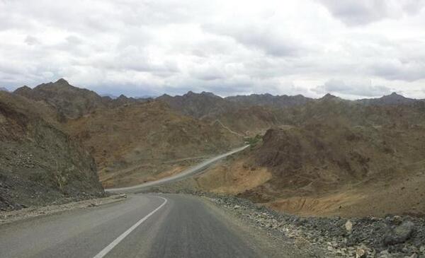 عکس جاده طبس
