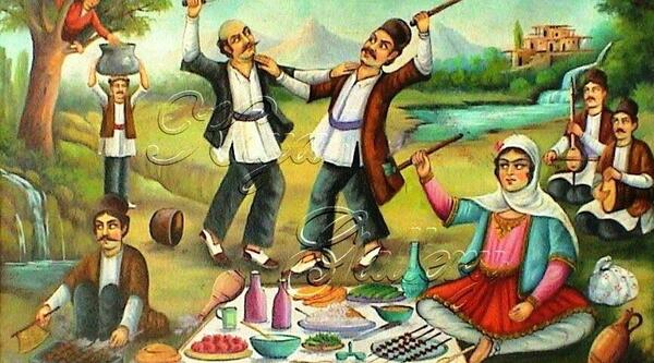 عکس از سیزده بدر قدیم