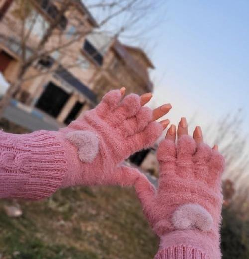 عکس دستکش زمستانی دخترانه