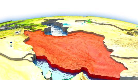 عکس ایران سه بعدی