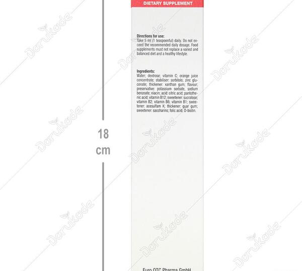 عکس زینک پلاس یورو ویتال