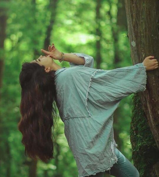 عکس پروفایل دخترونه روی تاب