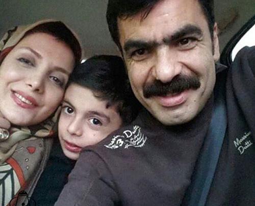 عکس رویا میرعلمی و پسرش