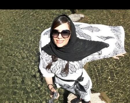 عکس بیتا بادران وهمسرش