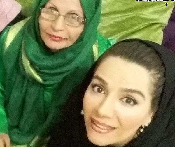 عکس بیتا بادران وهمسرش