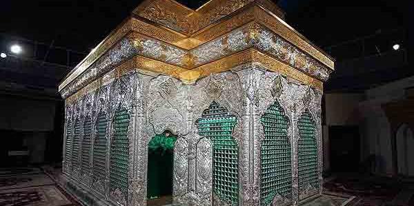 عکس نوشته ضریح امام حسین