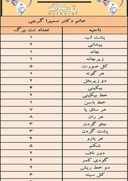 عکس دکتر سمیرا گرجی