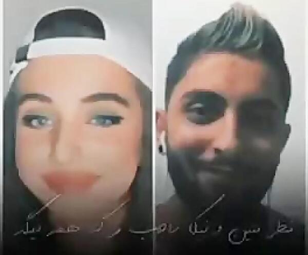 عکس نیکا و متین و ممد