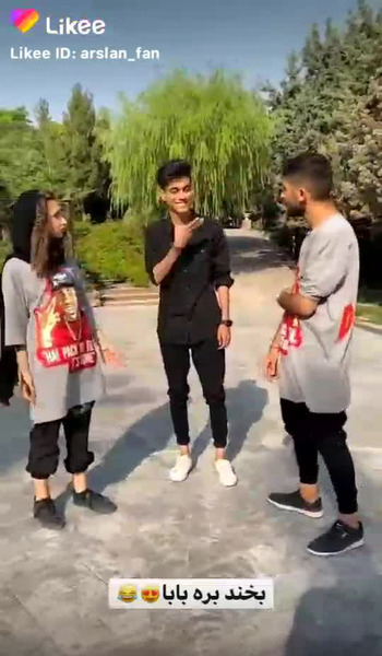 عکس نیکا و متین و ممد